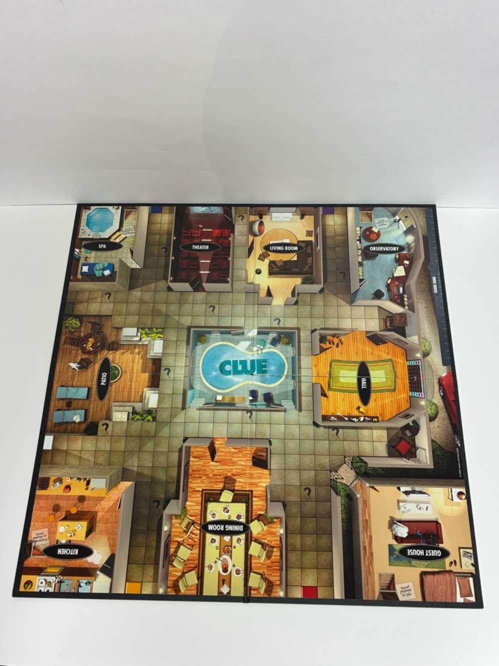 CLUE Discover The Secrets 2008 Replacement Game Board Only